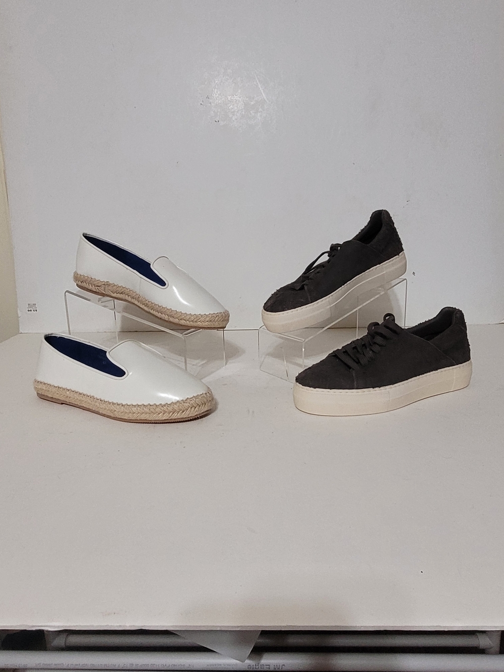 Jeffrey Campbell Espadrille Slip-Ons Helmut Lang Platform Sneakers Women Sz 8.5